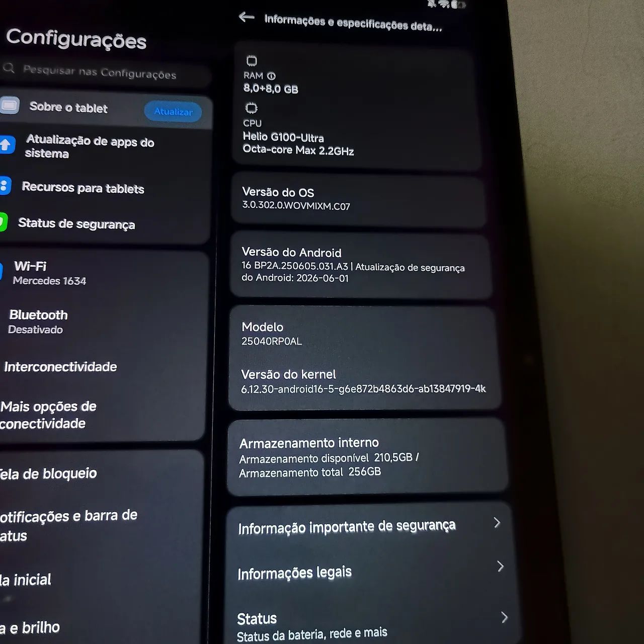 TABLET REDMI PAD2 16GB RAM, 256GB MEMÓRIA INTERNA - Foto 2