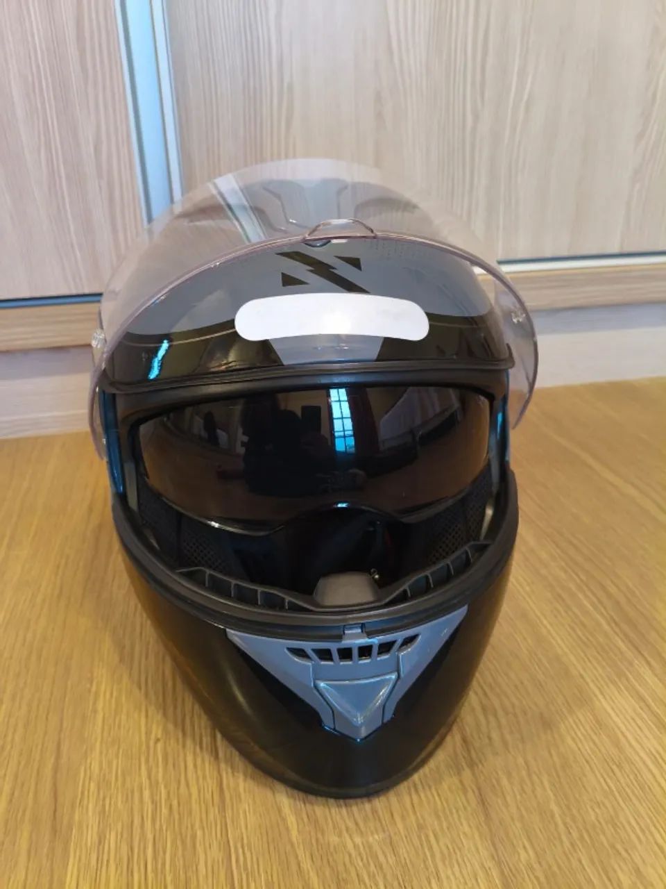 CAPACETE NORISK FORCE II KORE AZUL - Foto 5