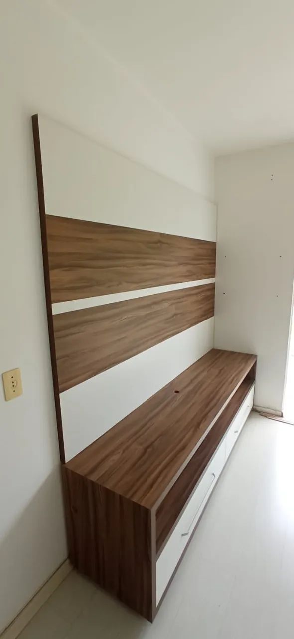 TV Panel with Rack, 4 cm MDF64962678944258122