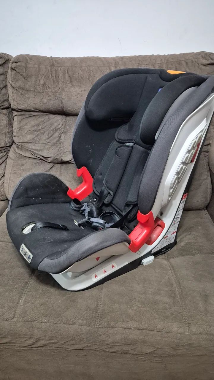 Cadeira para Automóvel Chicco YOUniverse - 9 a 36 Kg - Fix Jet Black - Foto 2