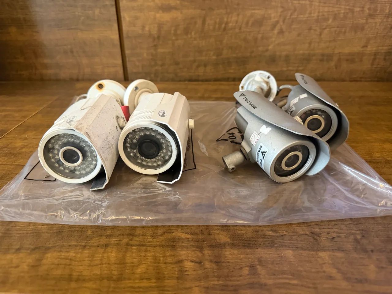 Kit com 4 câmeras de segurança - Tecvoz e PPA - Foto 2
