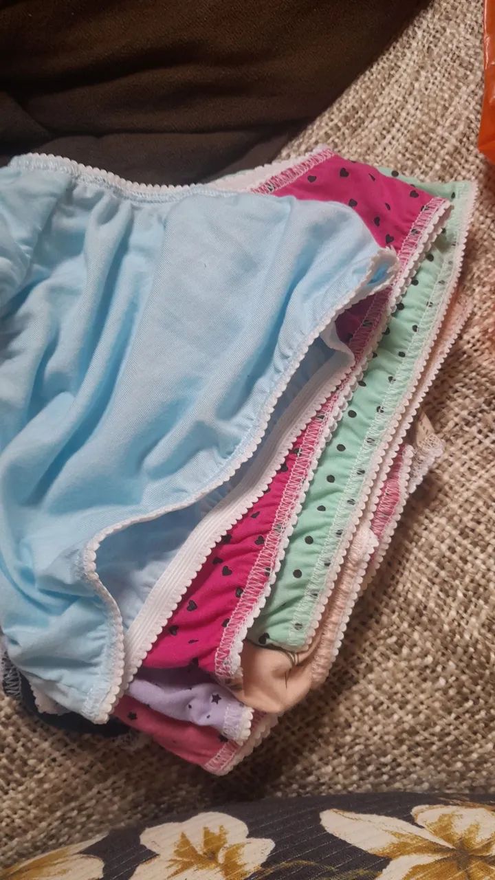 Calcinha infantil kit com 9 - Foto 2