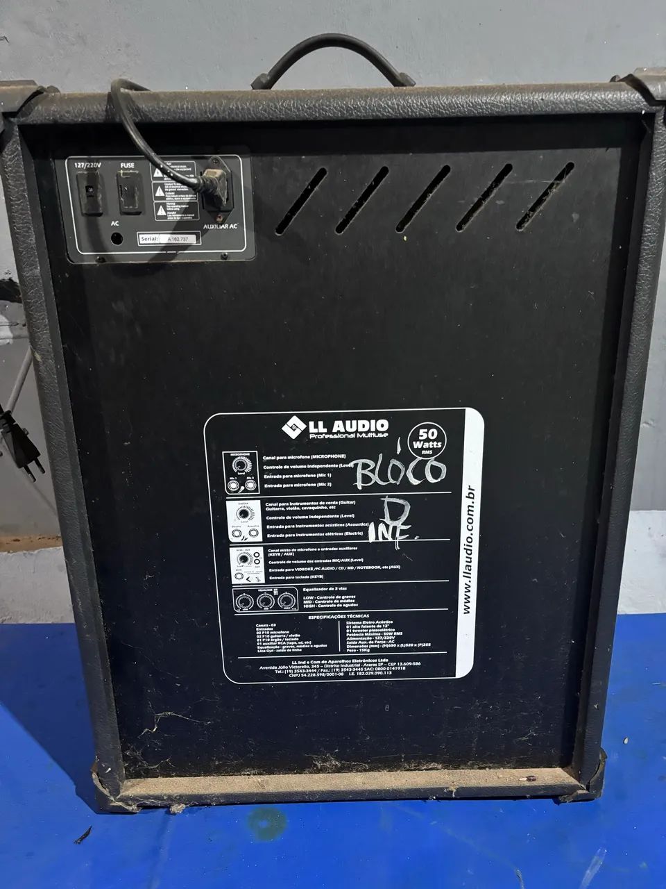 Caixa de som amplificado BVOLT  - Foto 3