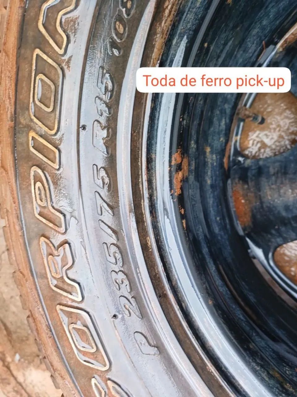 Roda de ferro S10  - Foto 4