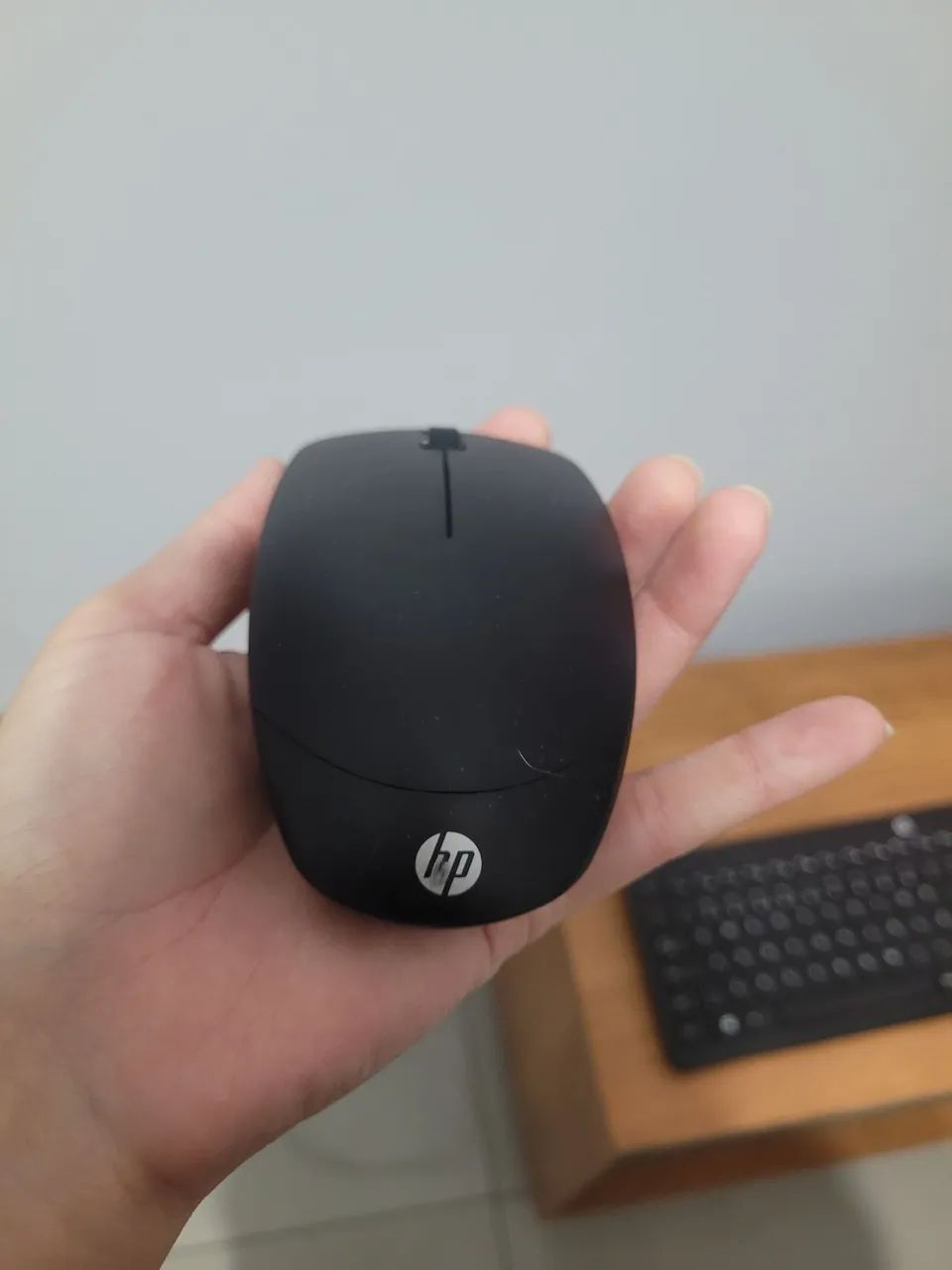 Teclado e mouse HP sem fio - Foto 3