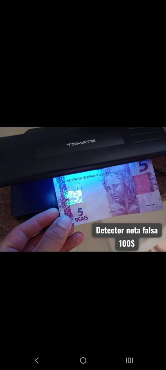 Leitor de nota falsa