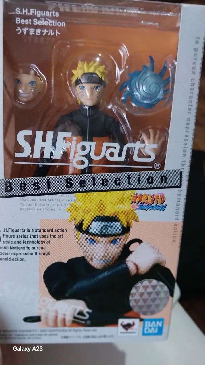 S.h figuarts Naruto kakashi e Sasuke