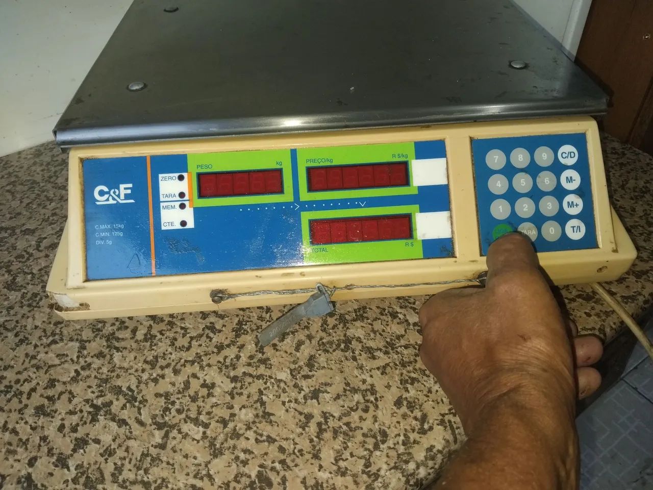 Balança degital 15klg. - Foto 5