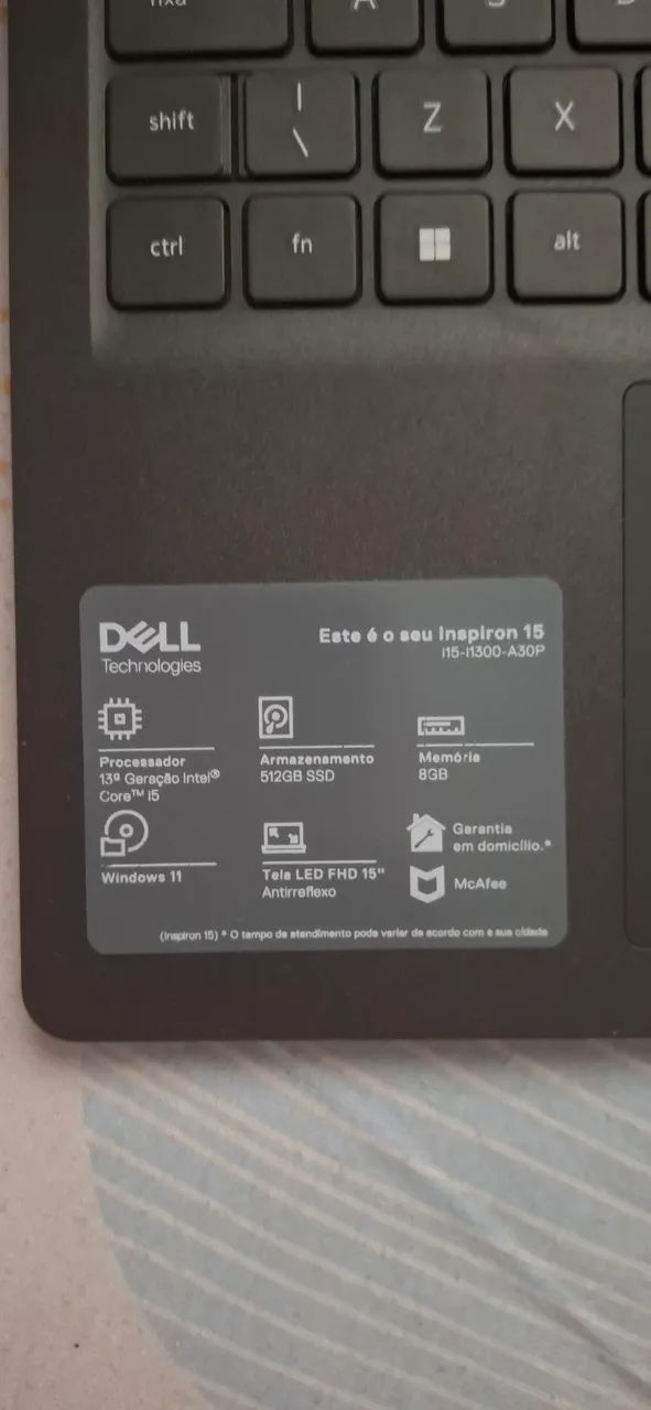 Notebook Dell Inspiron 15 - Foto 5