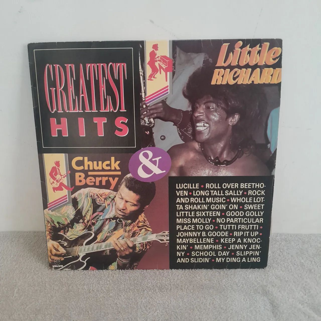 lp Little Richard e Chuck Berry Greatest hits