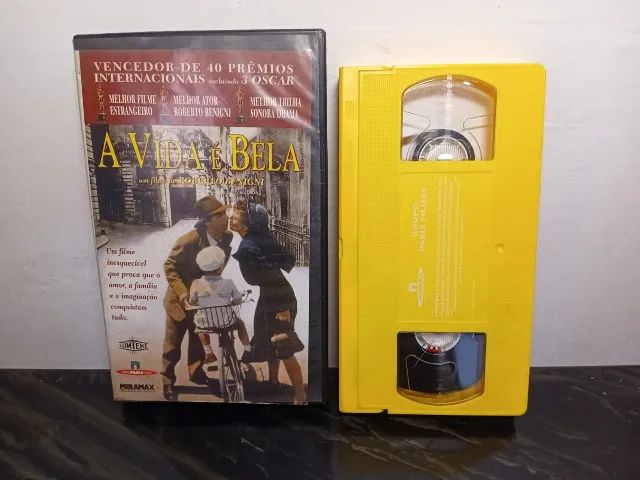 Vhs filme "A vida é bela" 