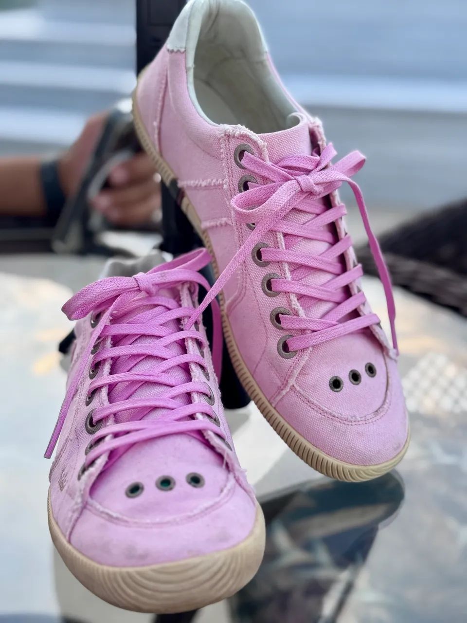 Tênis OSKLEN rosa  - Foto 2