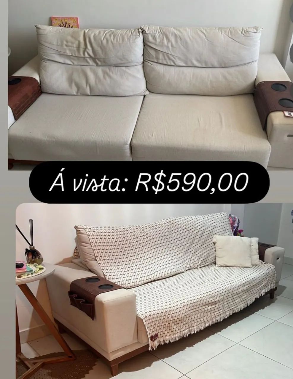 Sofá 3 lugares
