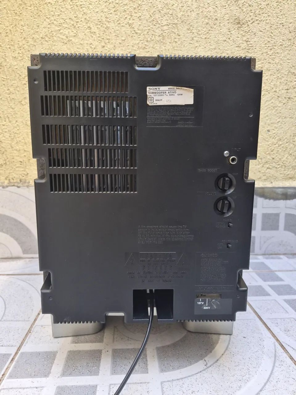 Sub woofer Sony ativo  - Foto 3