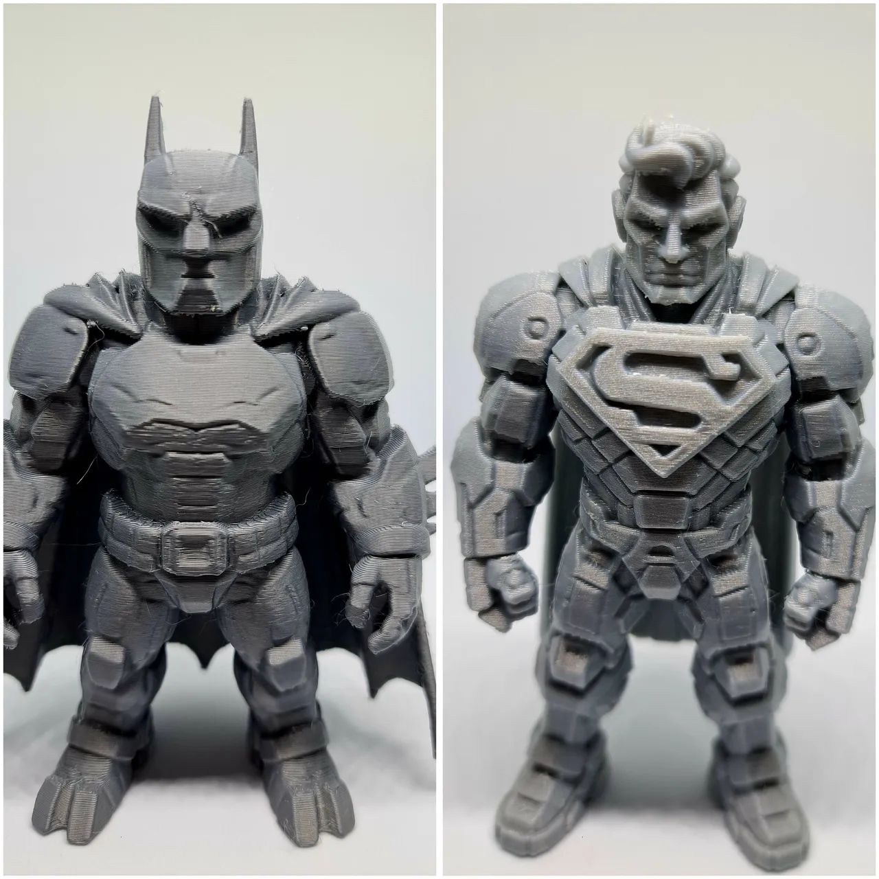 Kit 2 Bonecos Super herói 3D