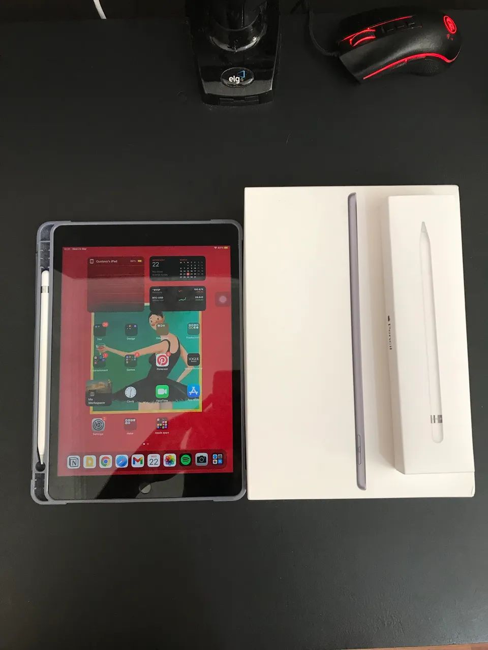 iPad 9 geração 64gb - Capa + Apple Pencil - Foto 2
