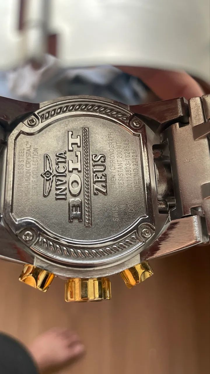 Relógio invicta bolt Zeus  - Foto 4