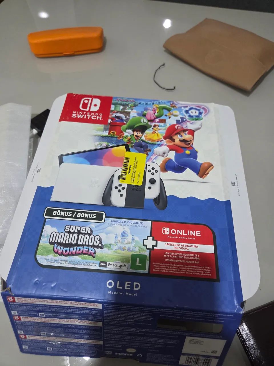 Nintendo switch oled ainda na garantia - Foto 3
