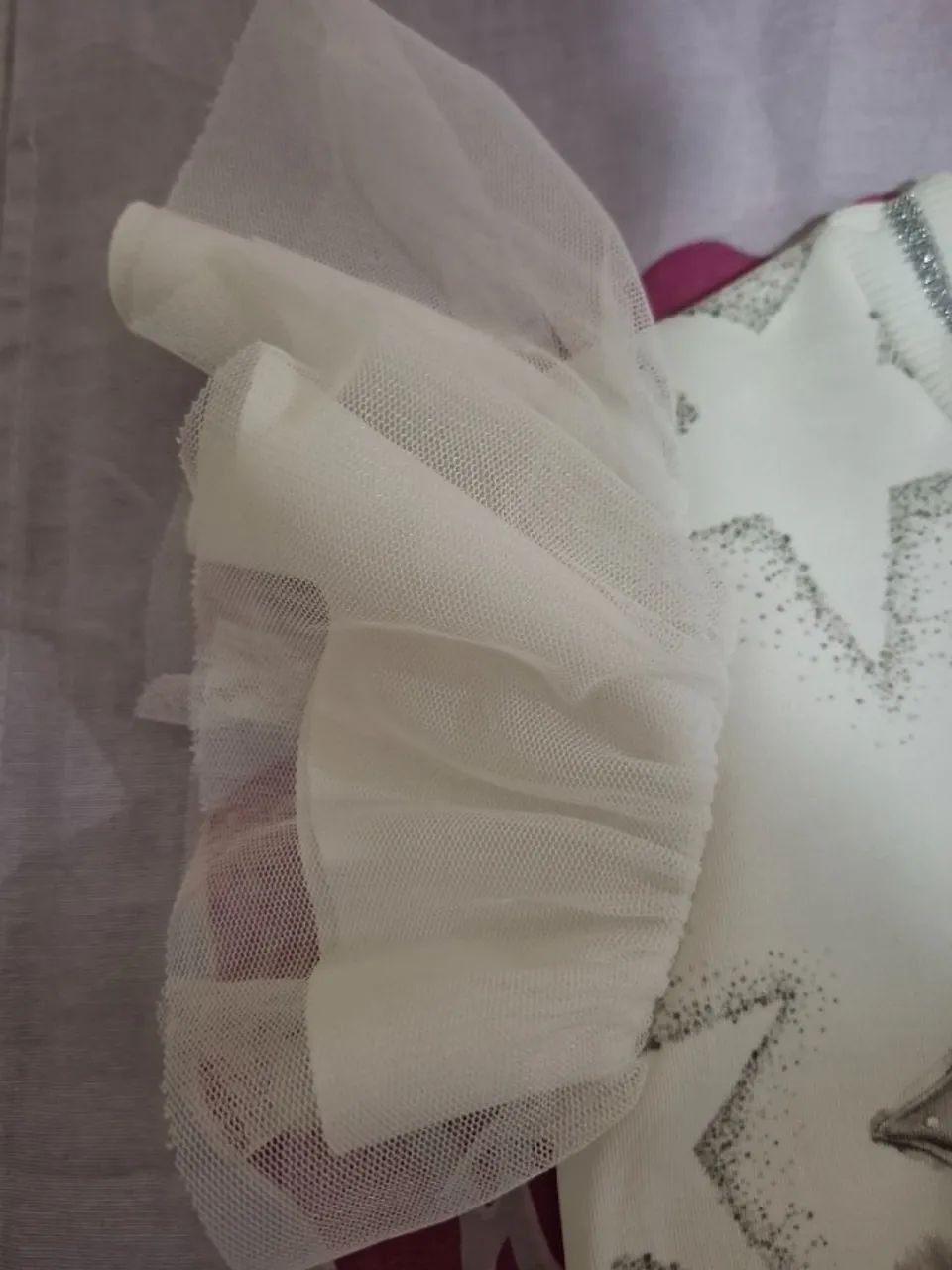 Vestido Branco Cachorrinhos Trupe Esperta - Foto 4
