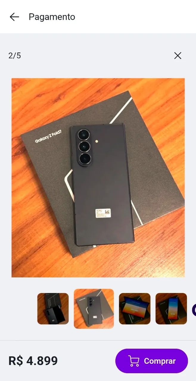 Zfold 7 512gb - Foto 4