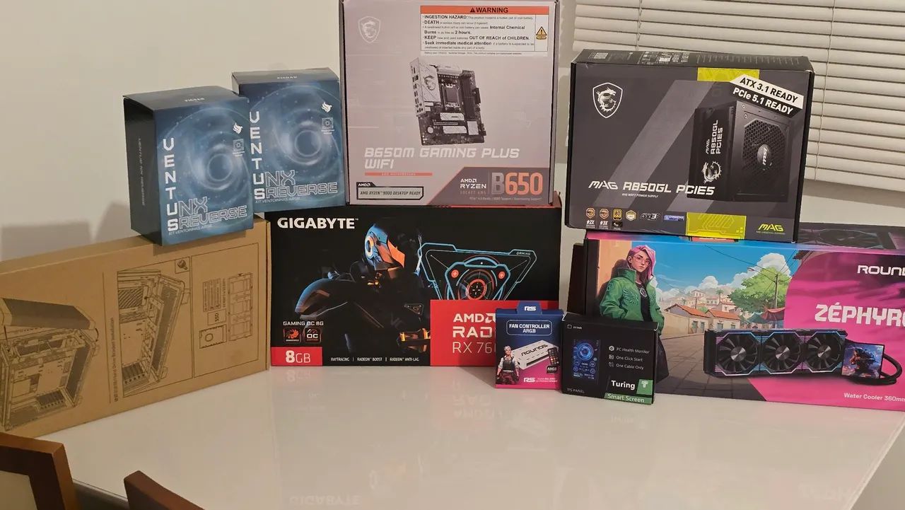 ? PC Gamer AM5  (Com Caixas Originais) - Foto 3