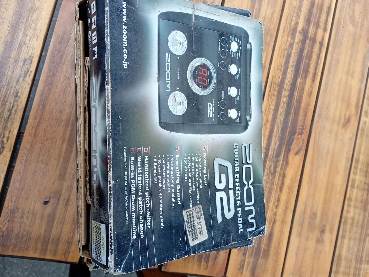 Guitar effcts pedal na caixa com manual e instruções - Foto 2