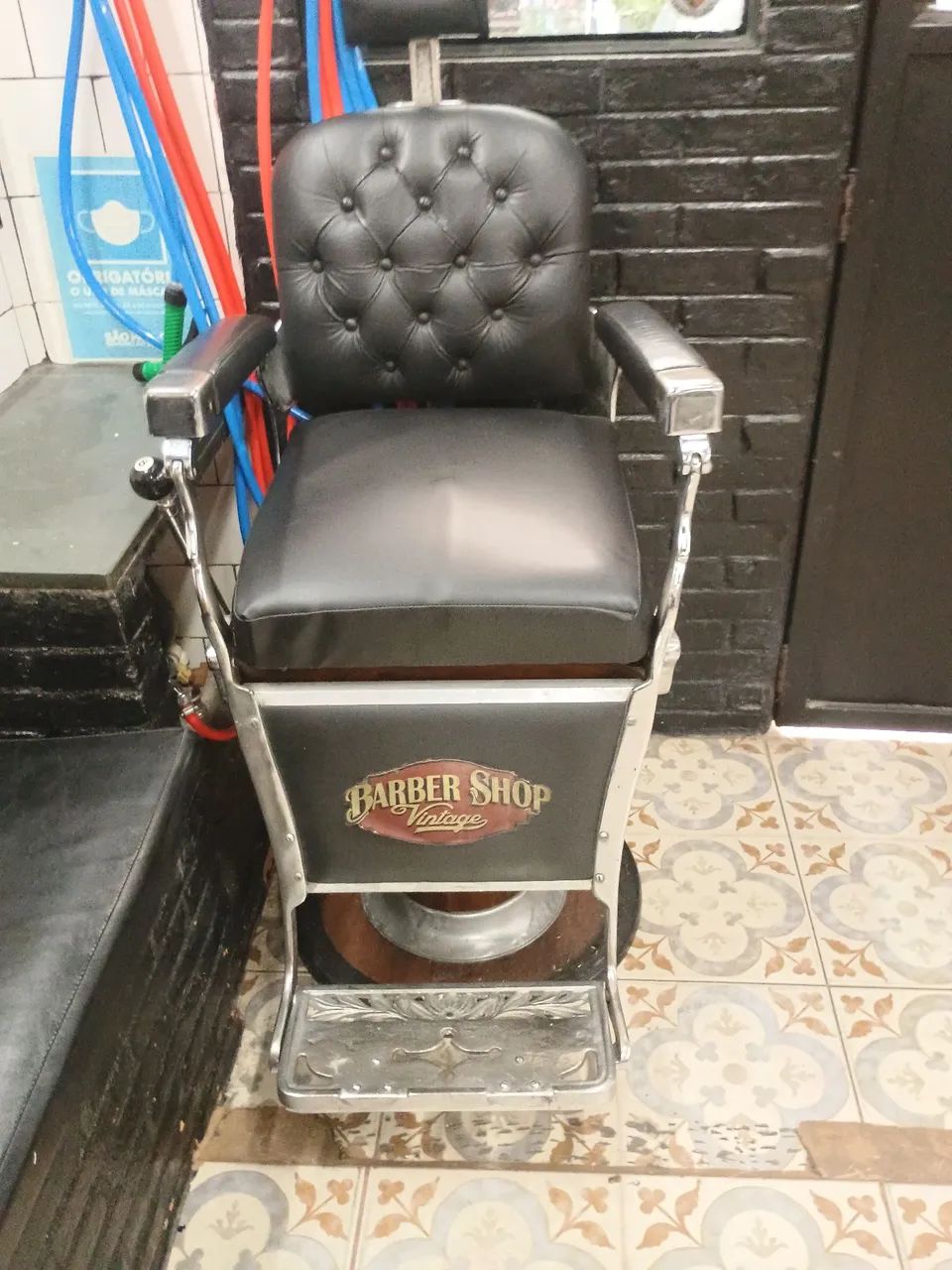 Cadeira de barbeiro 