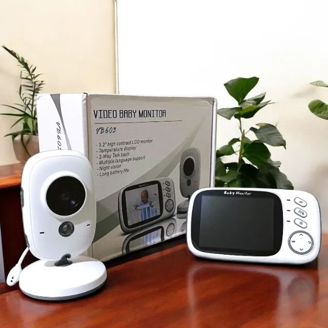 Babá eletrônica VB603 Vídeo e Áudio Visão Noturna 3.2 polegadas - Foto 4