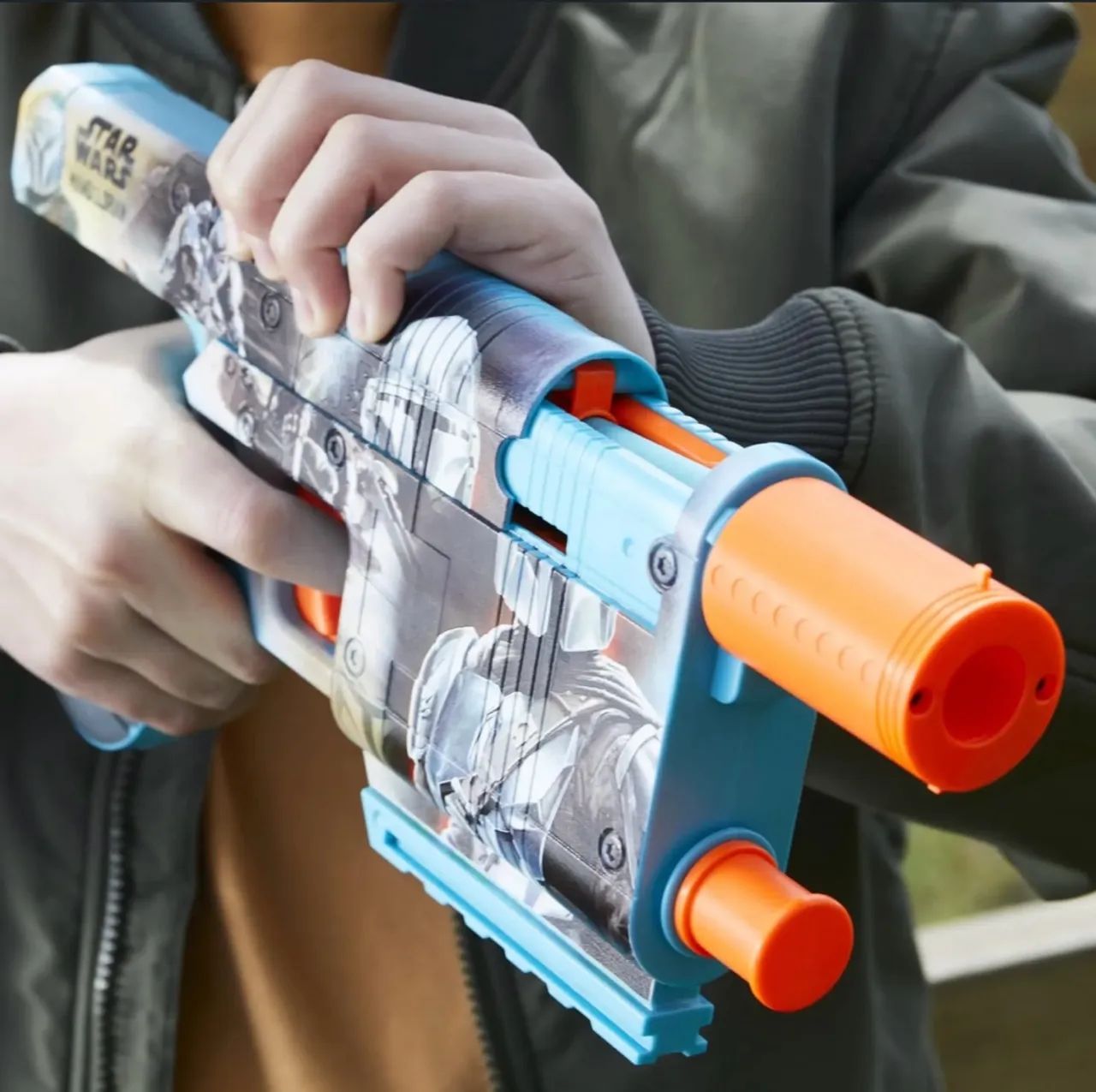 Nerf Star Wars  Mandaloriano com 12 dardos Elite - Foto 4