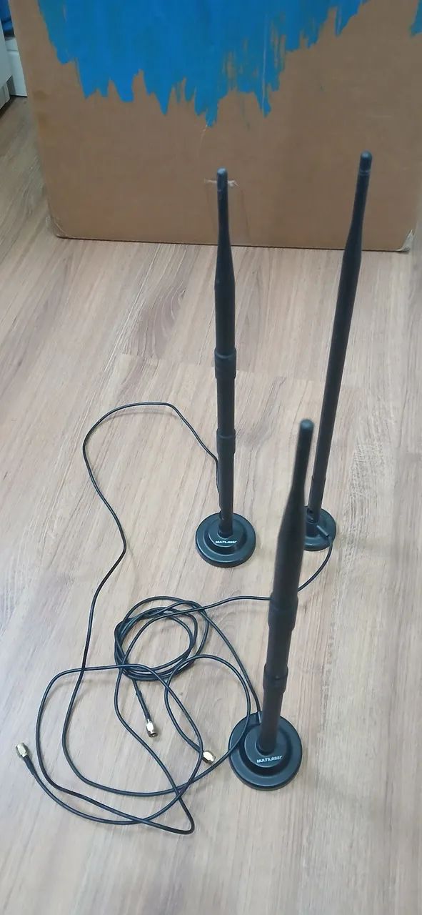 Três antenas para placa Wi-Fi PC - Foto 2