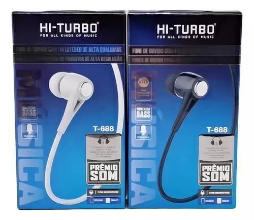 Fone com fio hi-turbo - Foto 4