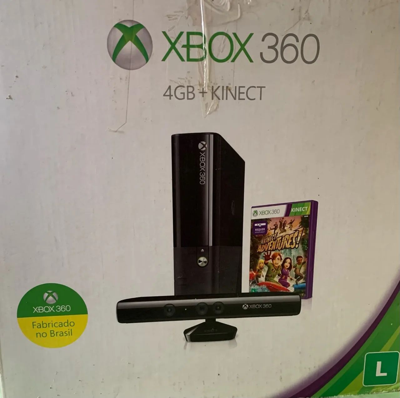 Xbox 360 4GB + kinect