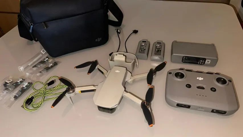 Drone DJI Mini 2 4K + Kit Completo (2 Baterias, Hub, Bag e SD 128GB) - Impecável! - Foto 4
