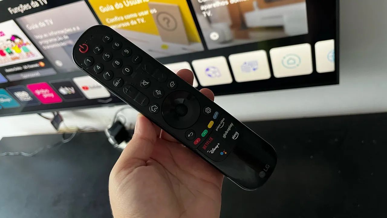 Smart TV 4K LG 60? - Funcionando perfeitamente - Com controle Smart Magic -  - Foto 2