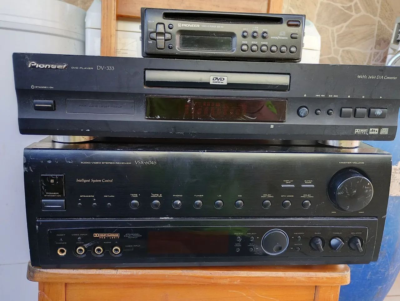 Amplificador e cd player pioner - Foto 4