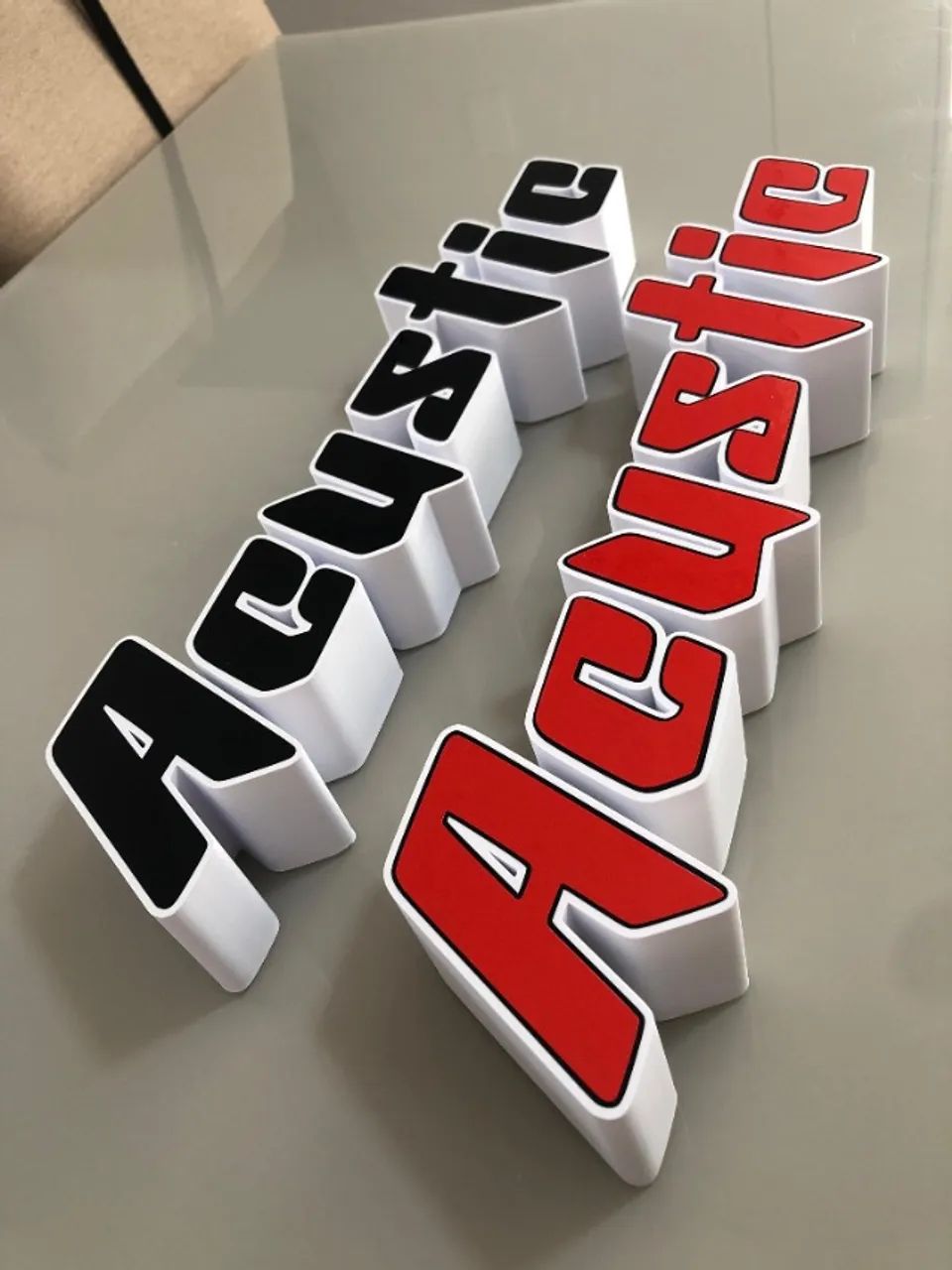 Letreiro 3D Personalizado 50cm - Placa Decorativa para Empresas e Lojas - Foto 4