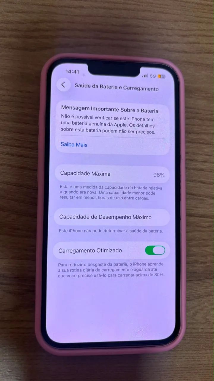 IPHONE 13 SEMINOVO COM CAIXA  - Foto 2