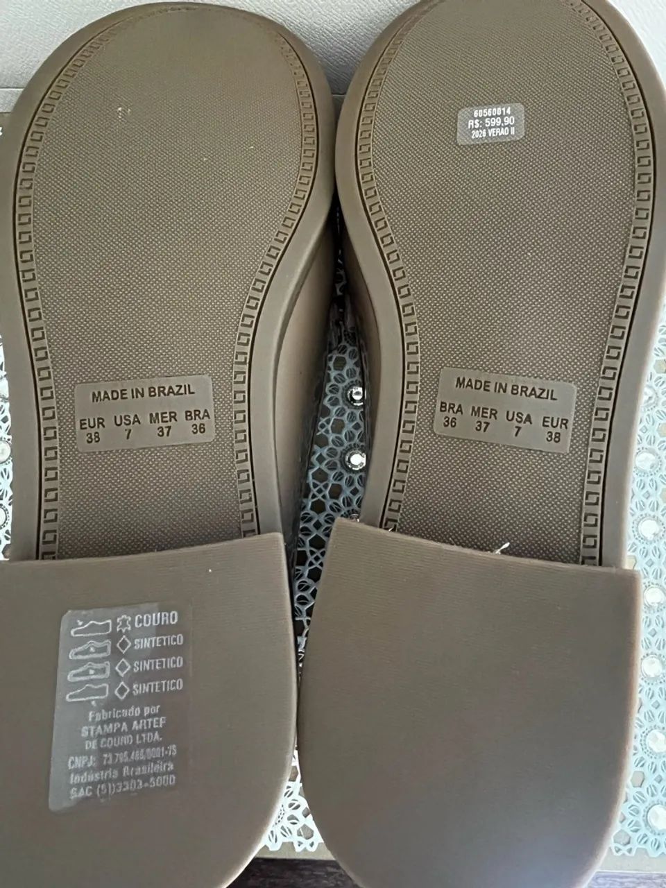 Vendo mocassim original Luz em couro - Foto 3