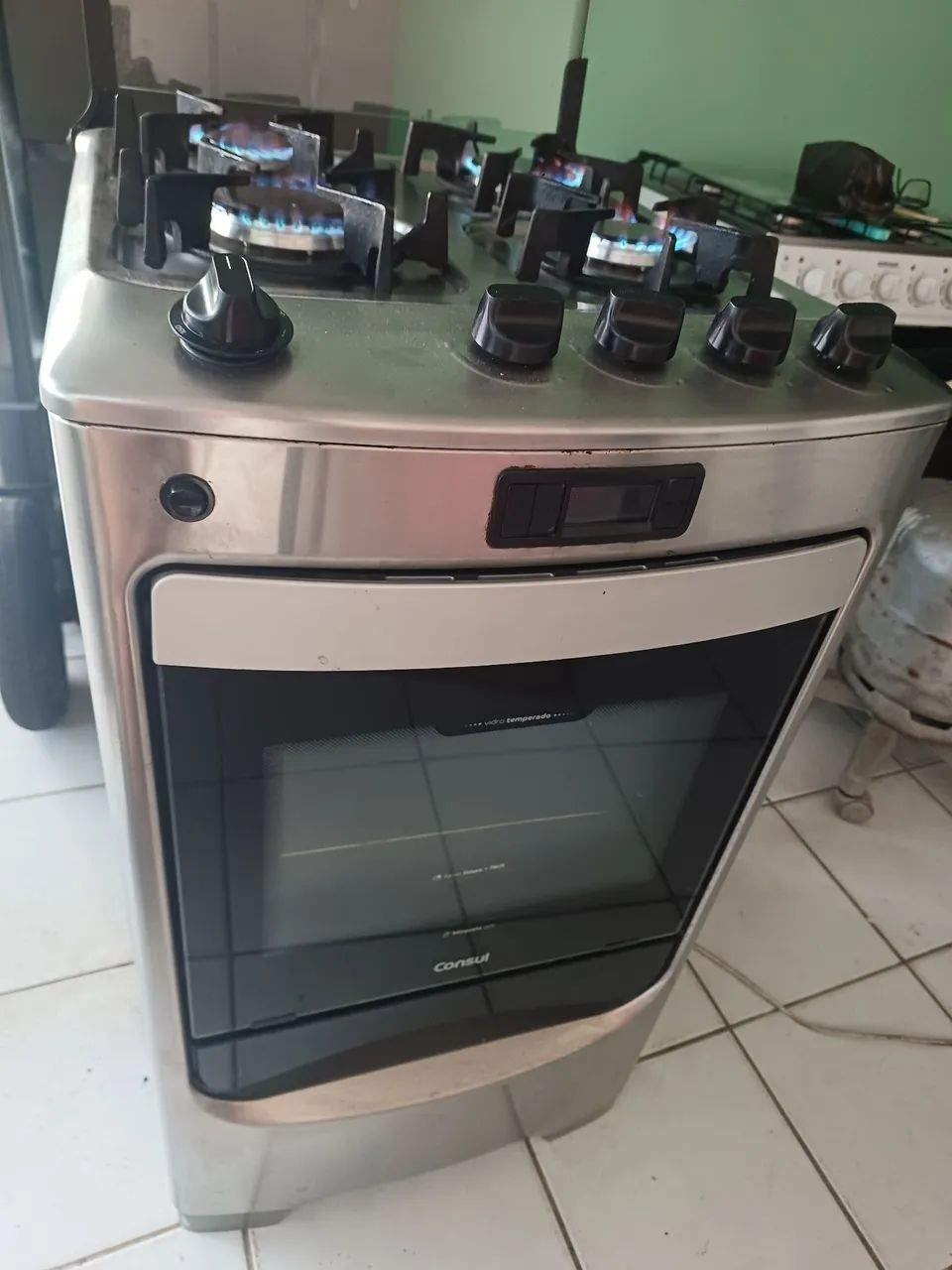 Fogão automático total mesa de vidro  - Foto 5