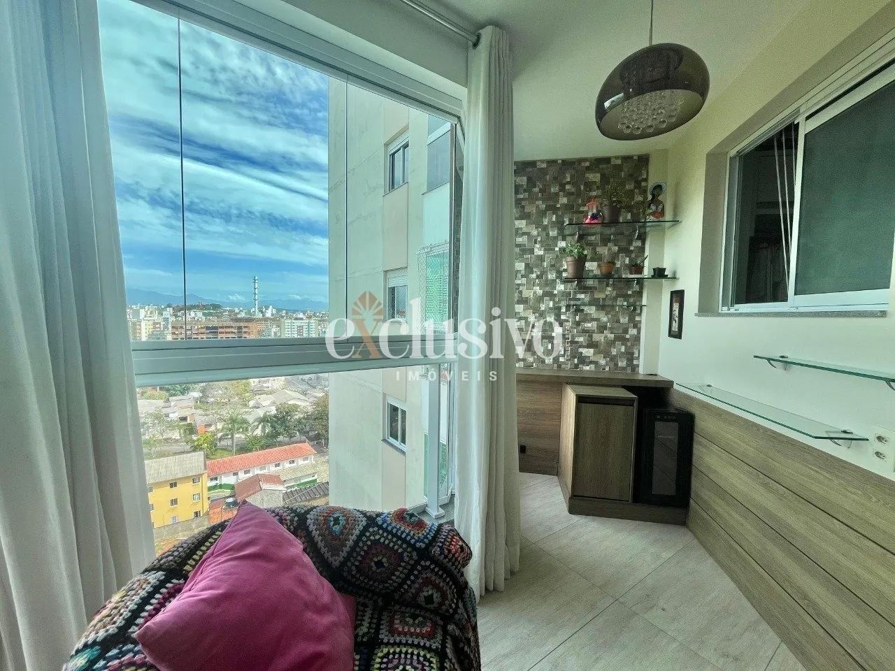 Apartamento 3 quartos, andar alto e vista para o mar no Estreito - Foto 5