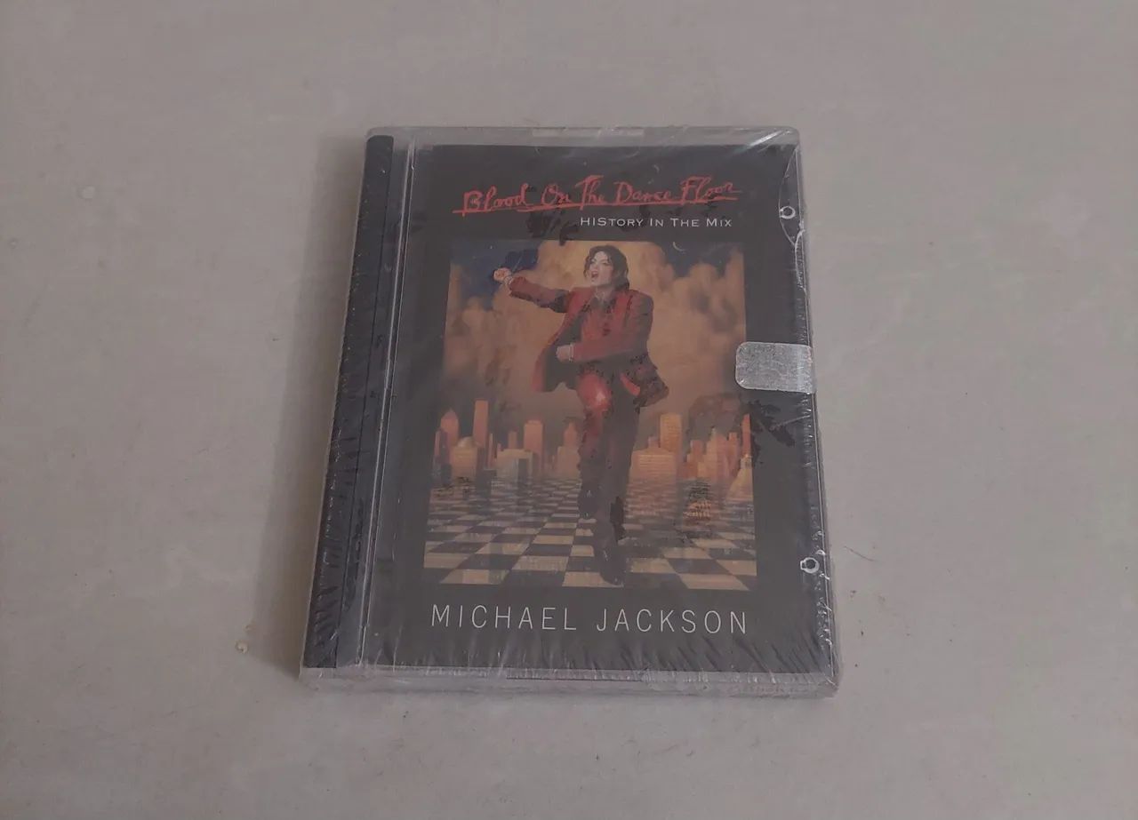 Mini disc Michael Jackson Blood on the dance floor lacrado raro
