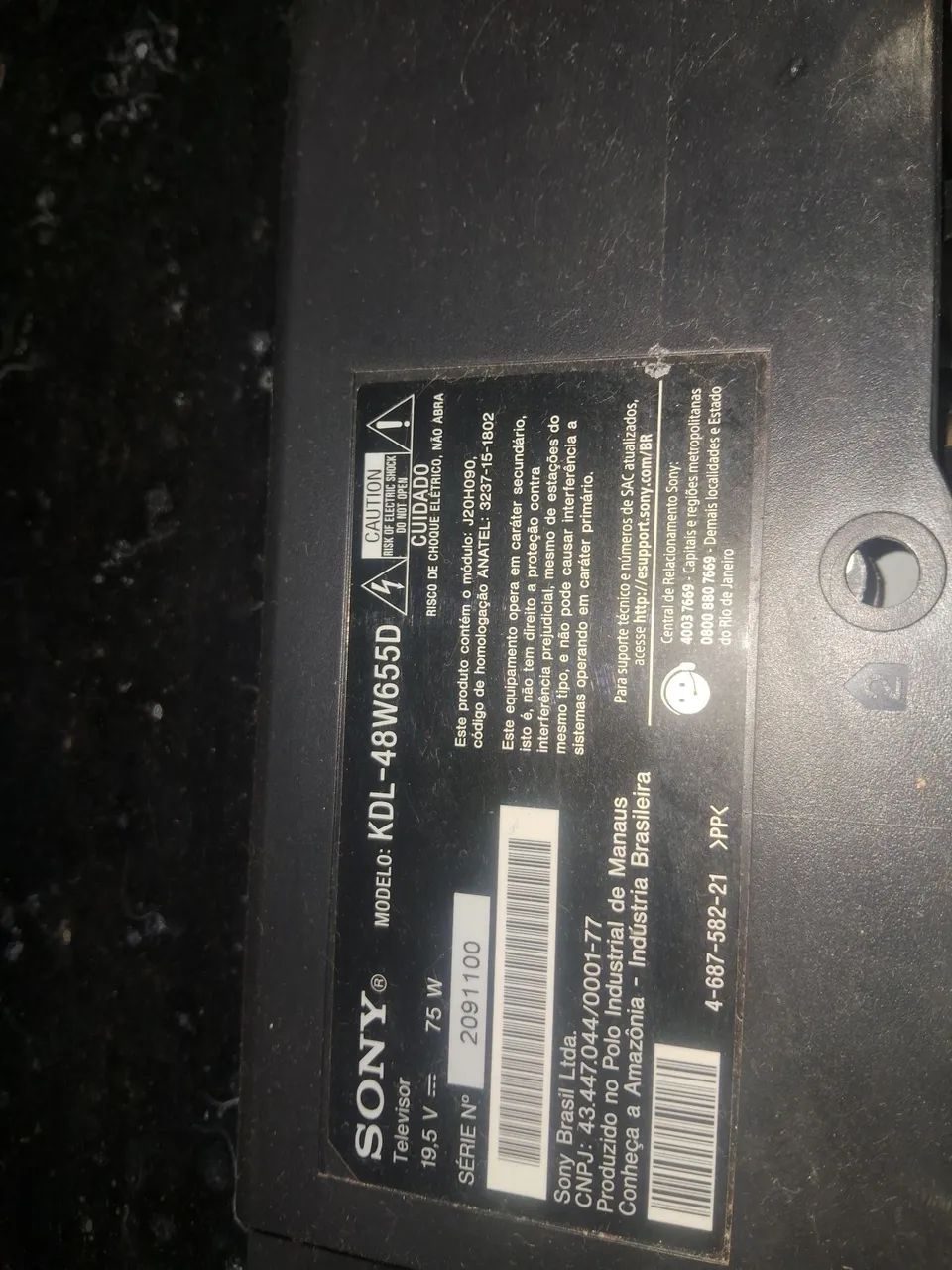 tv sony bravia 48 polegadas - Foto 2