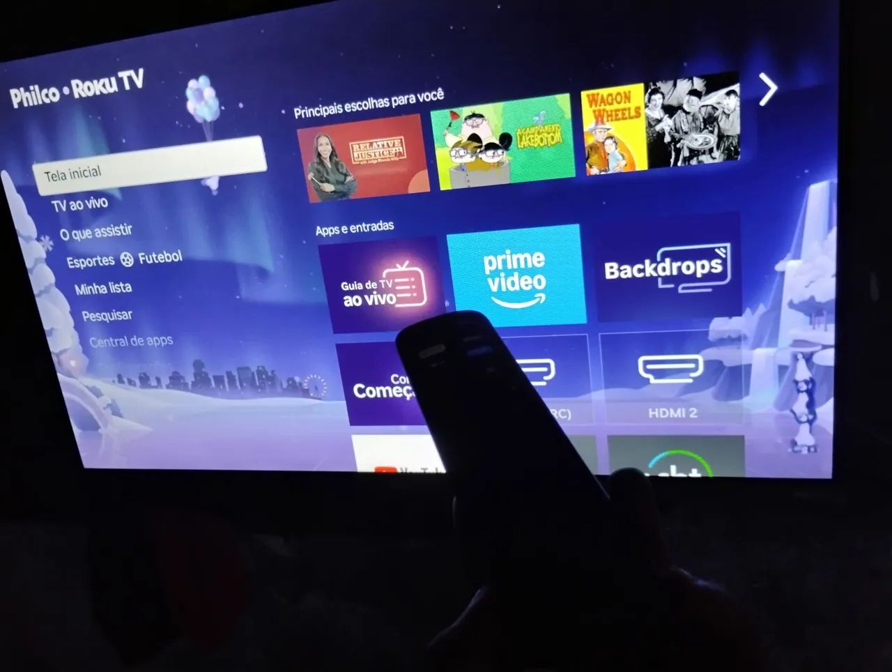 SMART TV 32 POLEGADAS PHILCO ROKU 