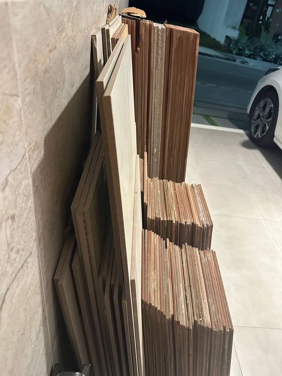 Revestimentos pisos sobras de obra  - Foto 2
