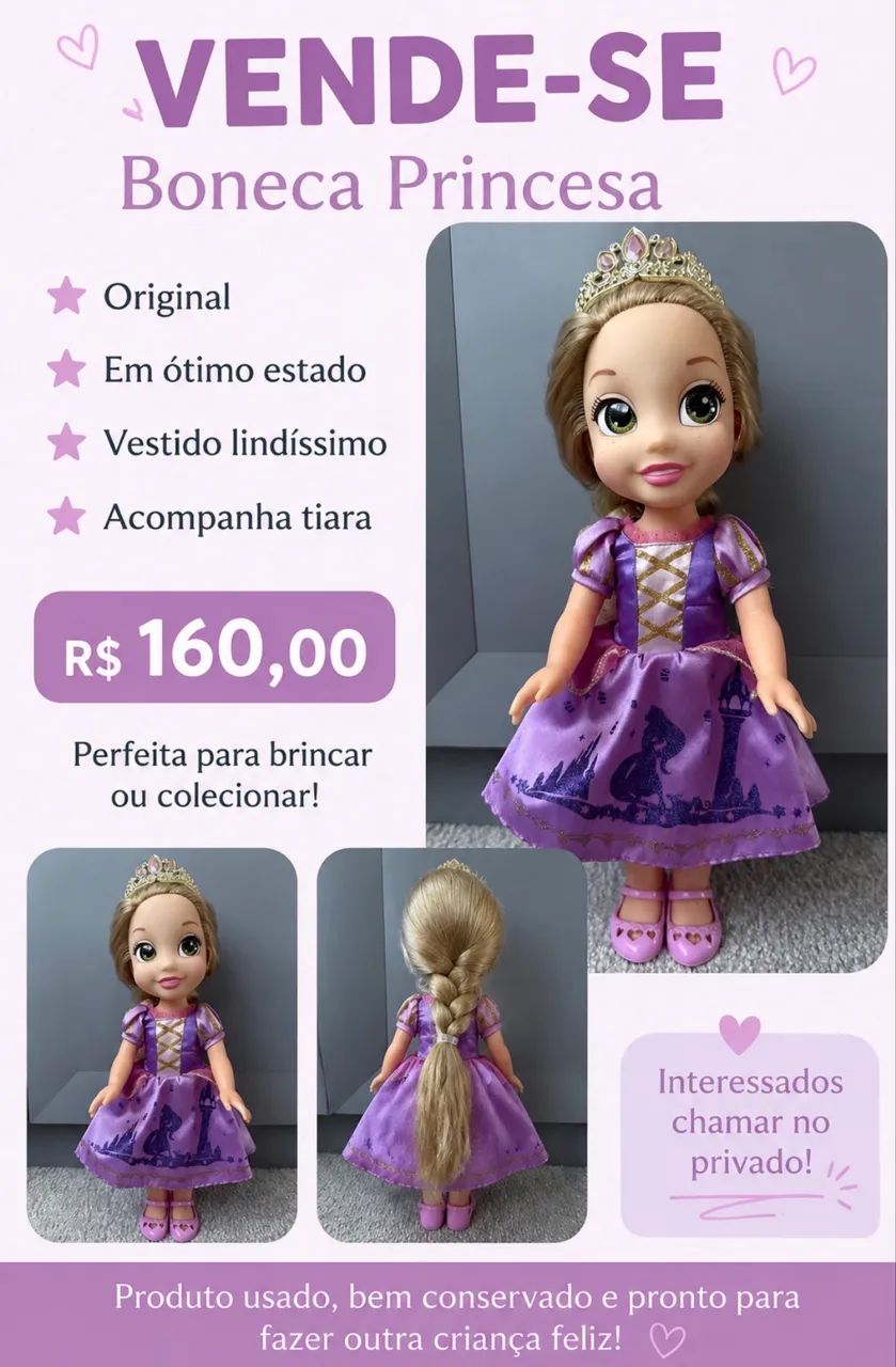 Boneca Rapunzel  - Foto 2