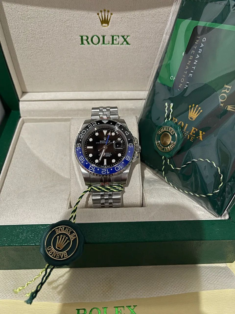 Rolex GMT- Master ll Batman Automático Linha premium AAA+ - Foto 4