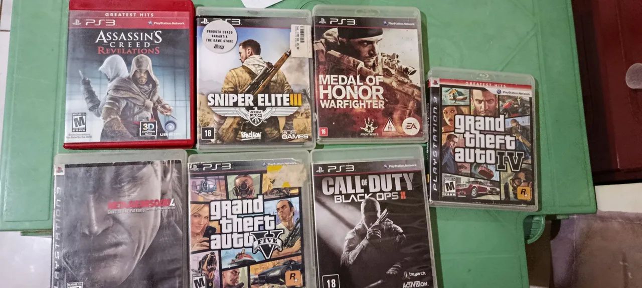 7 de Jogos de PS3 - Foto 2