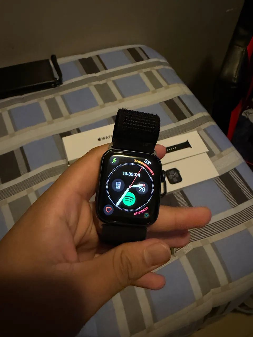 Apple Watch SE 2 44m preto 93% - Foto 3
