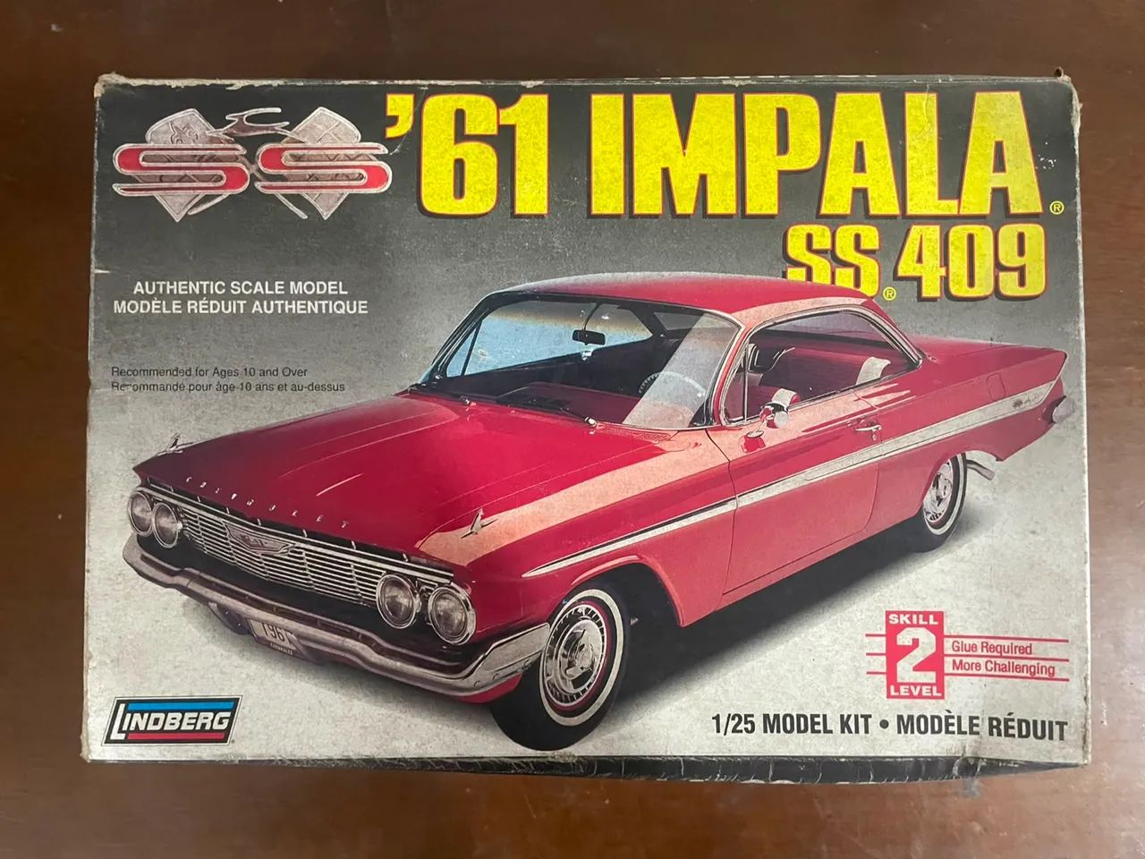 '61 Impala SS 409 1/25 Kit Lindberg