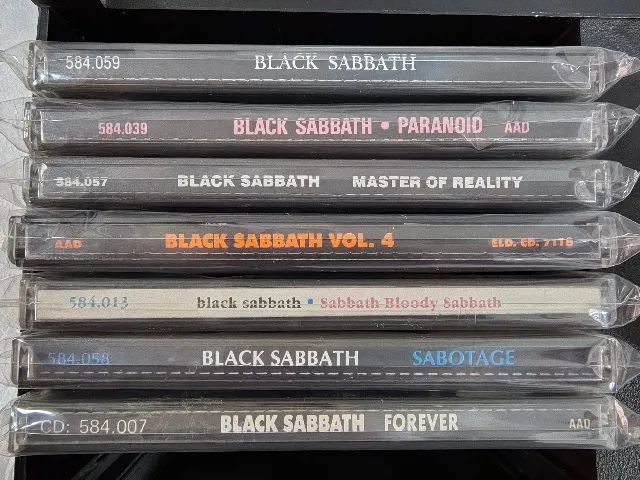 Raro - Black Sabbath Coleção Eldorado Completa em CD - Foto 5